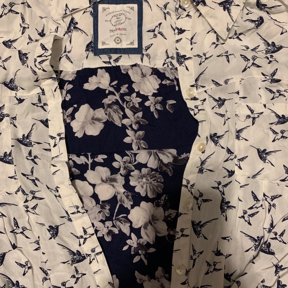 Amazing Pattern Button Down Shirt - image 2